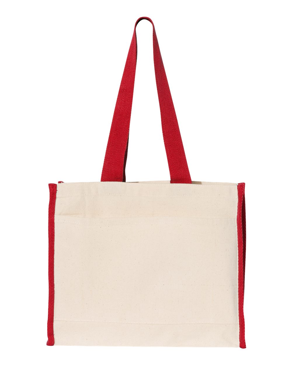 14L Tote with Contrast-Color Handles - Q1100