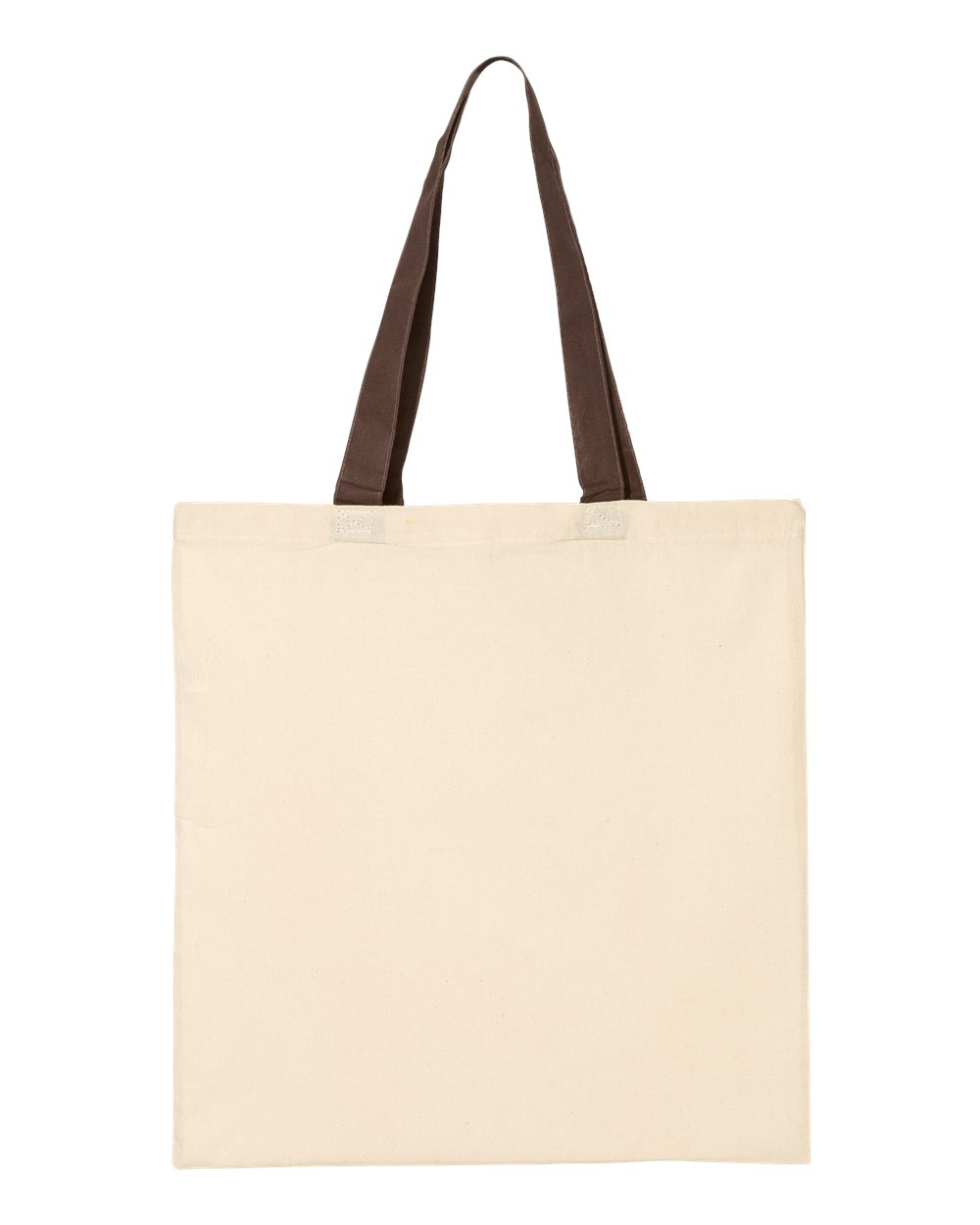 Economical Tote with Contrast-Color Handles - QTB6000