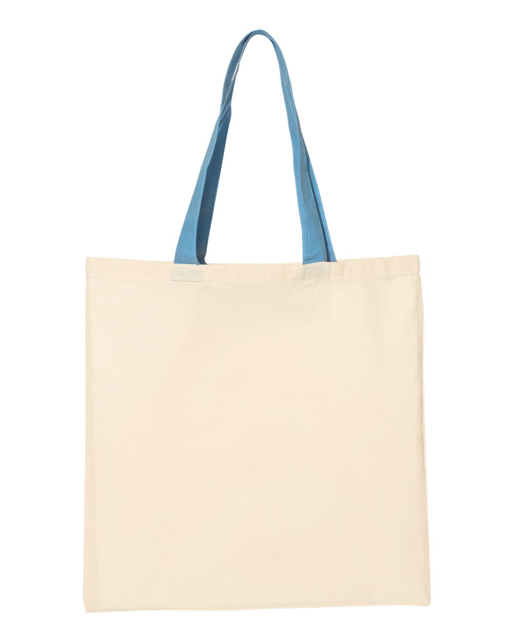 Economical Tote with Contrast-Color Handles - QTB6000