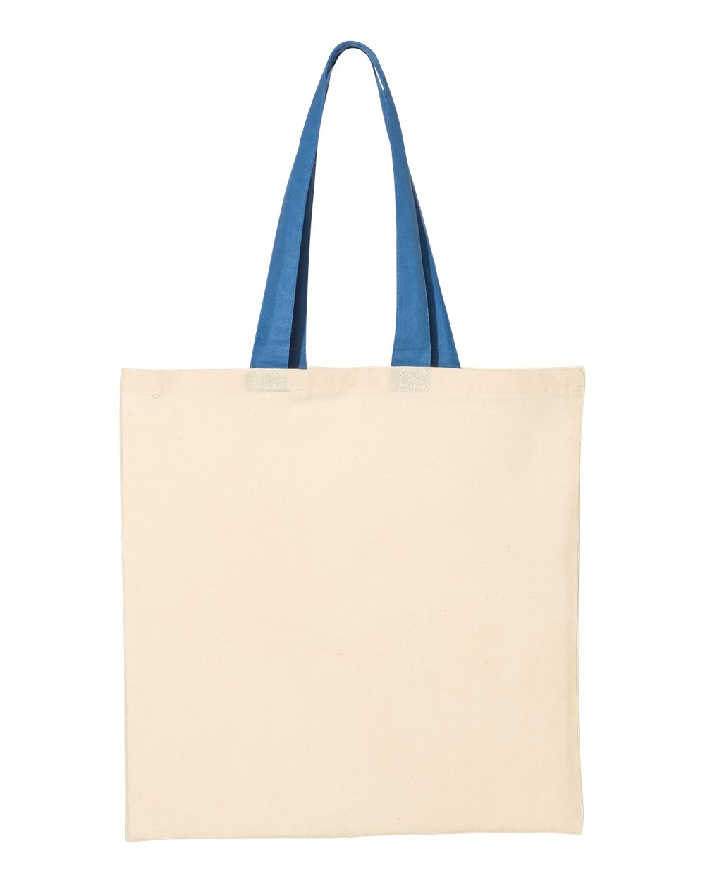 Economical Tote with Contrast-Color Handles - QTB6000