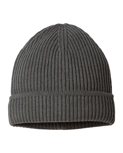 Sustainable Finish Edge Cuffed Beanie - MAPLE