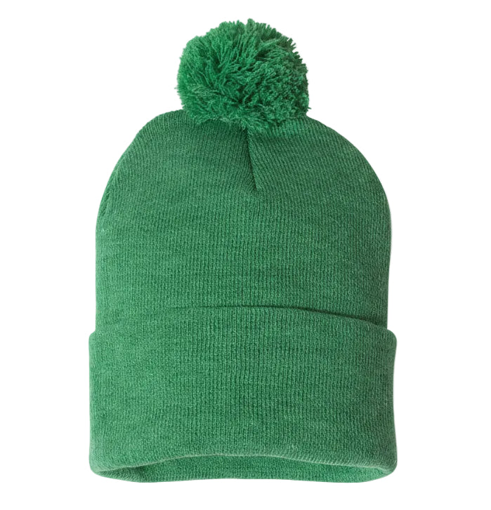 12" Pom-Pom Cuffed Beanie - SP15