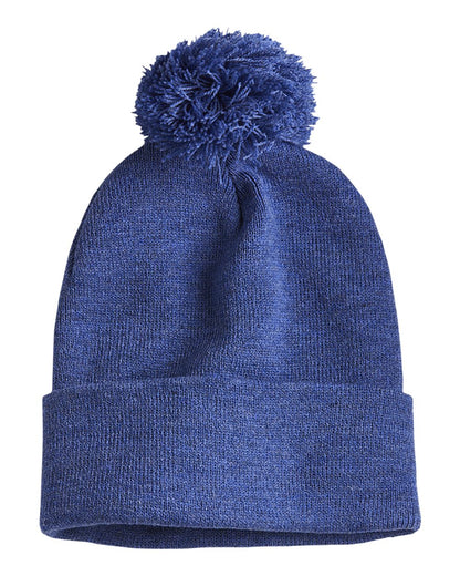 12" Pom-Pom Cuffed Beanie - SP15
