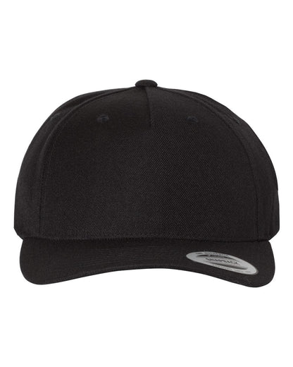 Premium Five-Panel Curved Bill Snapback Cap - 5789M