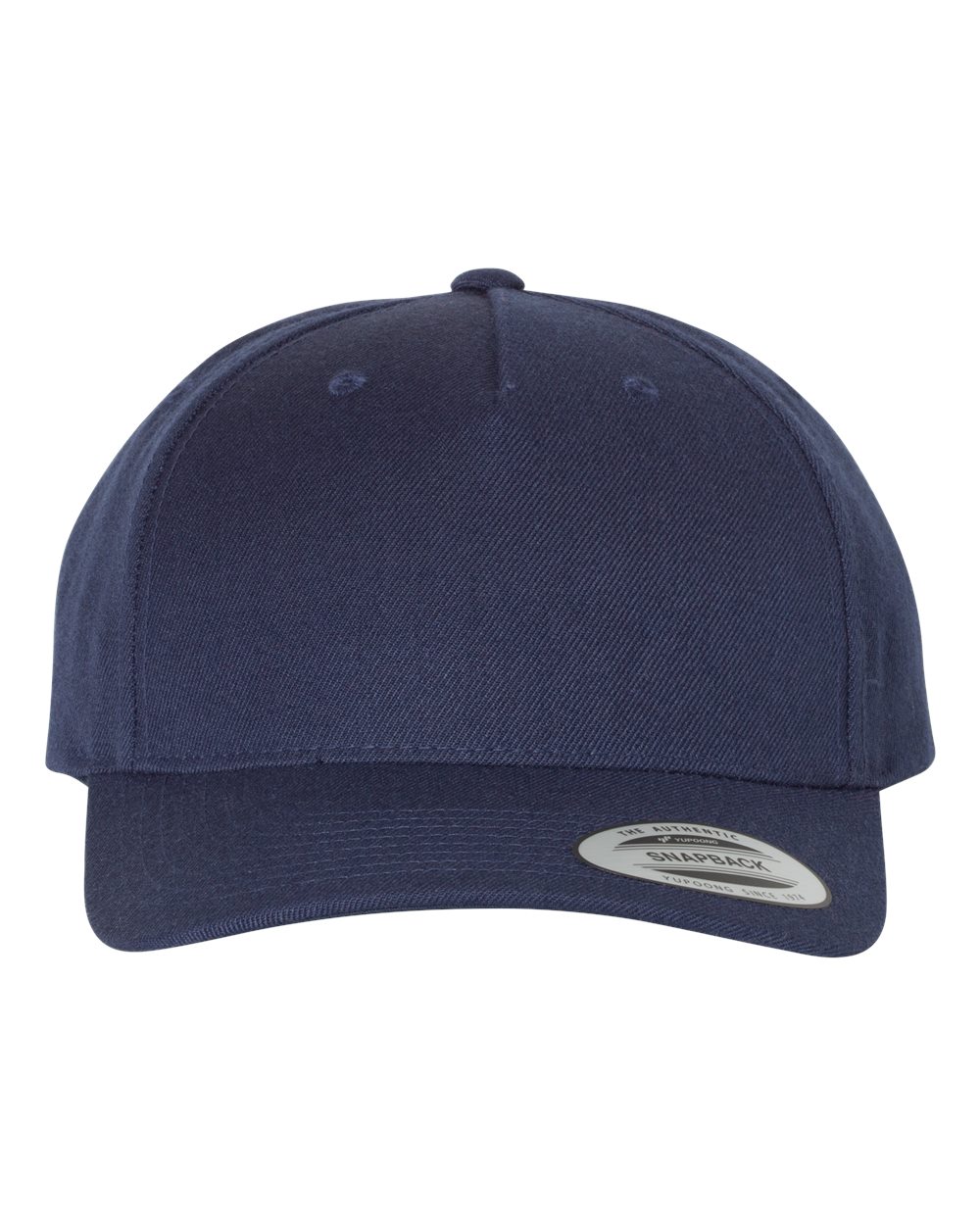 Premium Five-Panel Curved Bill Snapback Cap - 5789M