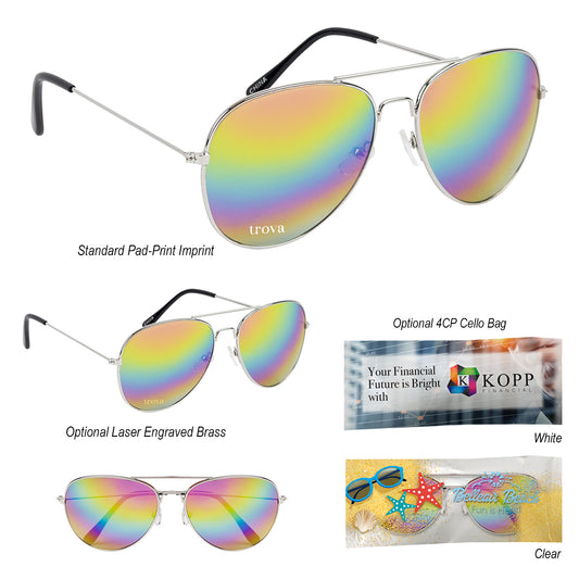 RAINBOW Swift Aviator Sunglasses