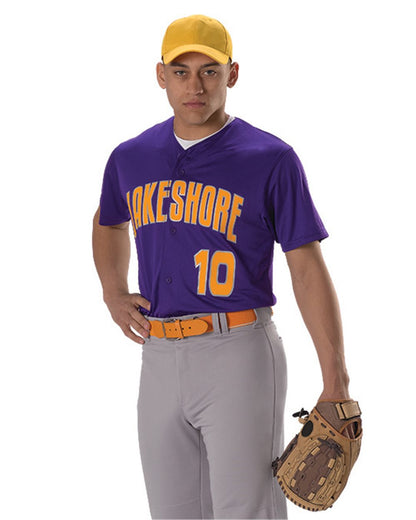 Youth Full Button Lightweight Baseball Jersey - 52MBFJY