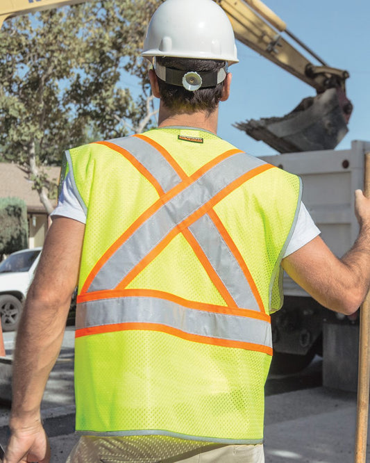 Unisex Premium Brilliant Series® X Back Dual Compliant Vest - 1576-1577