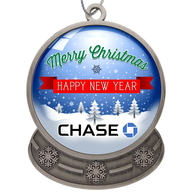 Snow Globe Holiday Ornament