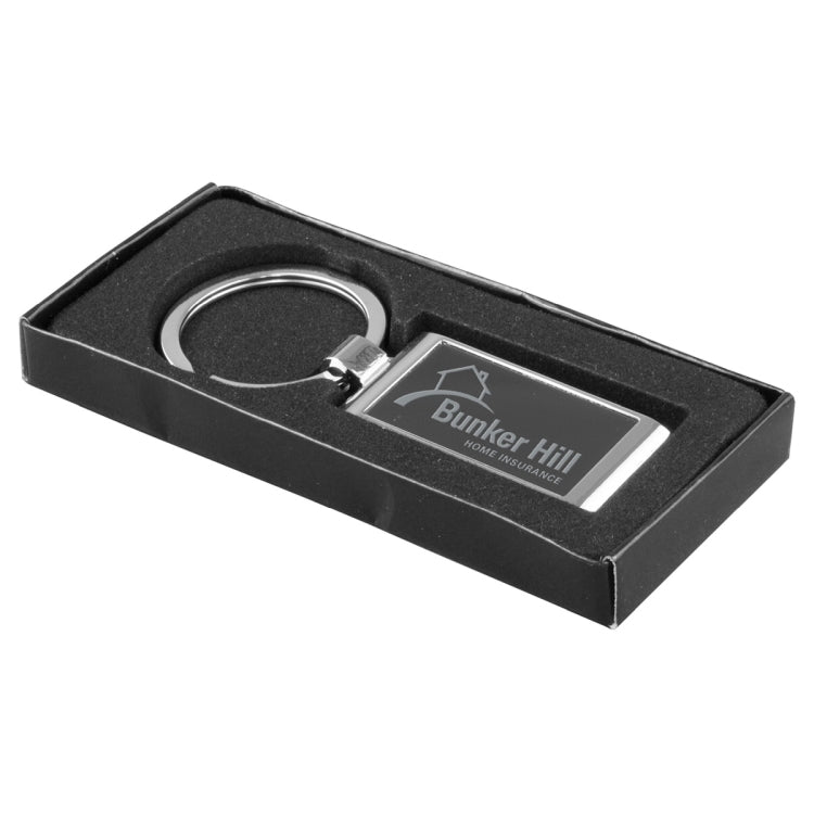 "Isabella" Laser Engraved Metal Key Holder