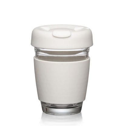 Retiro Borosilicate Glass Tumbler w/Silicone Lid - 8oz