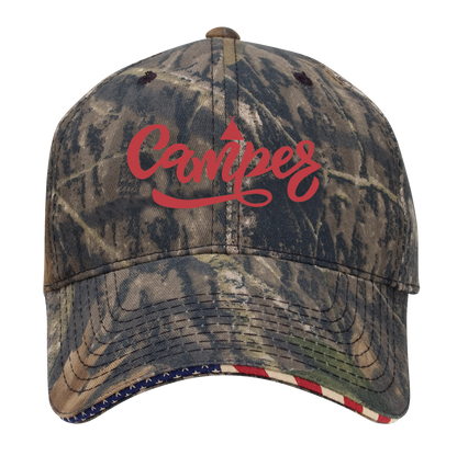 Camo Patriotic Cap