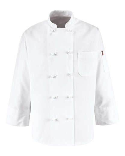 Ten Knot Button Chef Coat - 0421