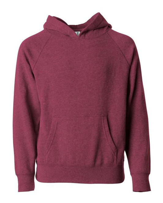 Youth Lightweight Special Blend Raglan Hooded Sweatshirt - PRM15YSB