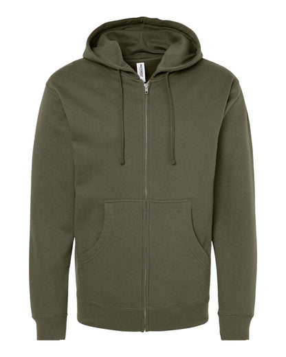 Unisex Midweight Full-Zip Hooded Sweatshirt - SS4500Z