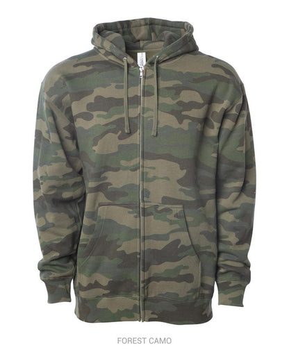 Unisex Midweight Full-Zip Hooded Sweatshirt - SS4500Z