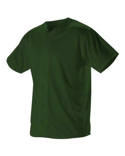 Men's Full Button Lightweight Baseball Jersey - 52MBFJ