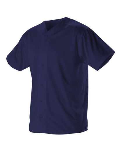 Men's Full Button Lightweight Baseball Jersey - 52MBFJ