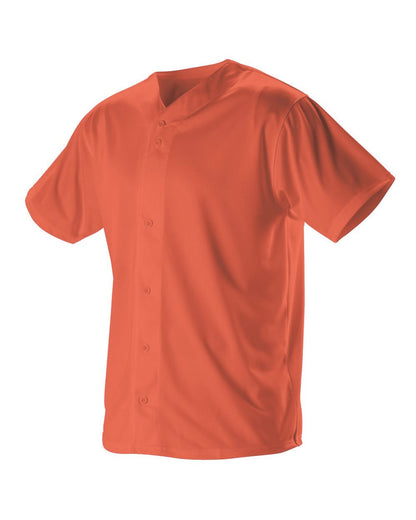 Men's Full Button Lightweight Baseball Jersey - 52MBFJ