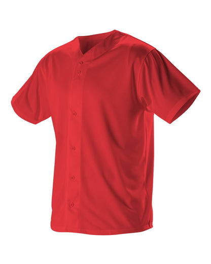 Men's Full Button Lightweight Baseball Jersey - 52MBFJ