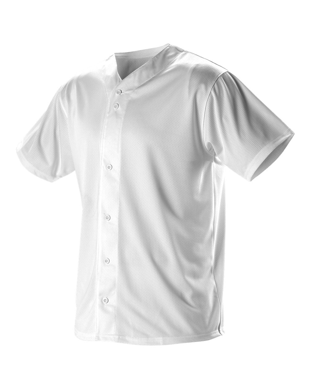 Men's Full Button Lightweight Baseball Jersey - 52MBFJ