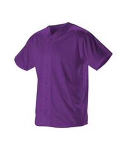 Youth Full Button Lightweight Baseball Jersey - 52MBFJY
