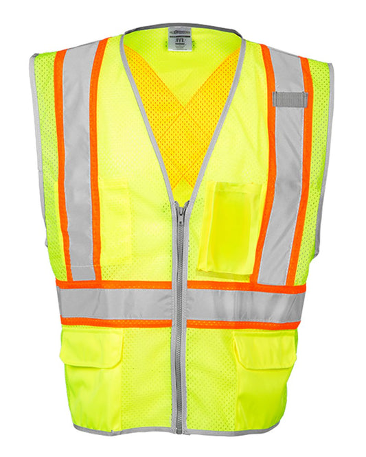 Unisex Premium Brilliant Series® X Back Dual Compliant Vest - 1576-1577