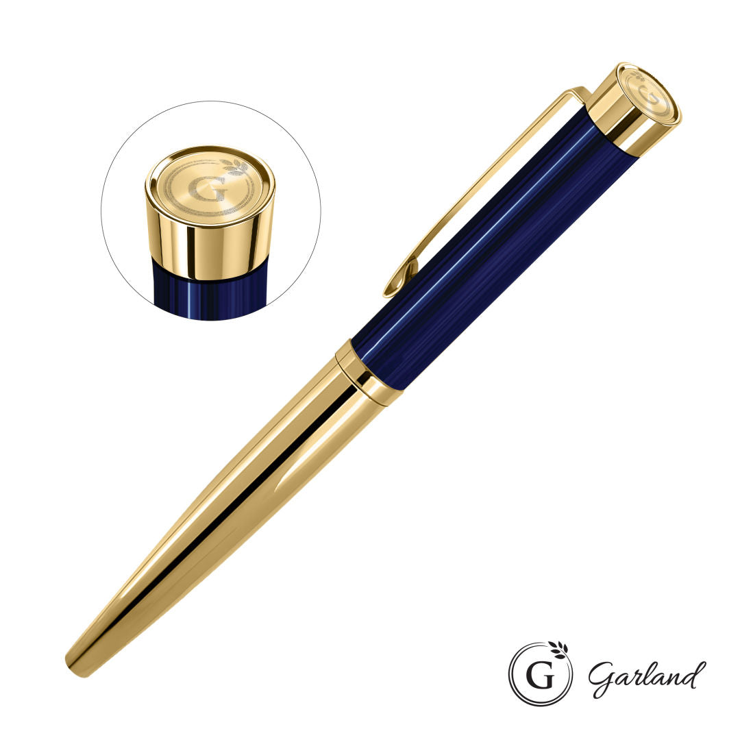 Garland®  Executive Emblem Monogram Empire Felt Tip Pen-Gold