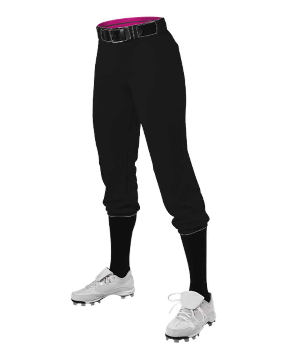 Girls' Premium Fastpitch Softball Pants with Belt Loops - 615PSG