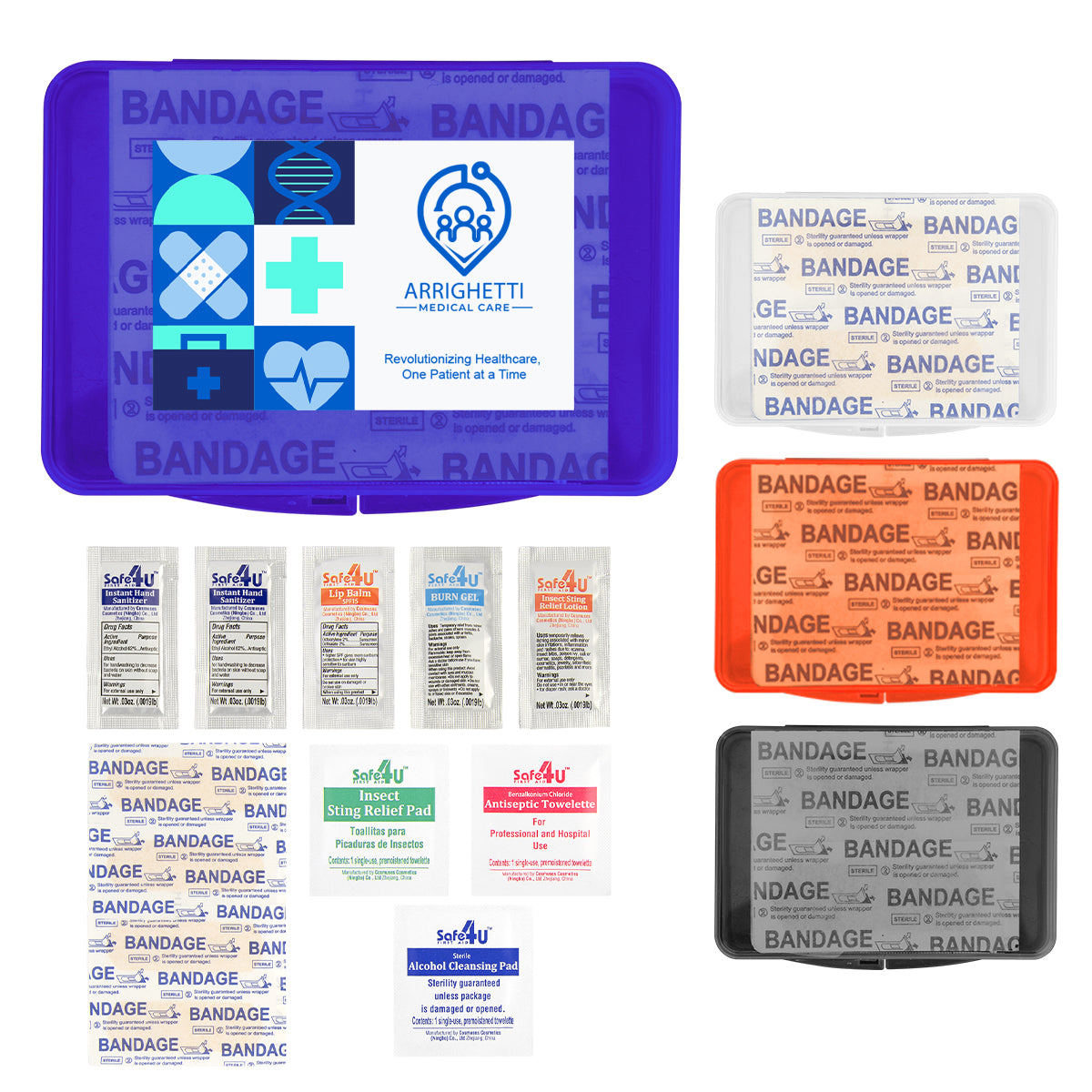 CLEAR Portable First Aid Kit