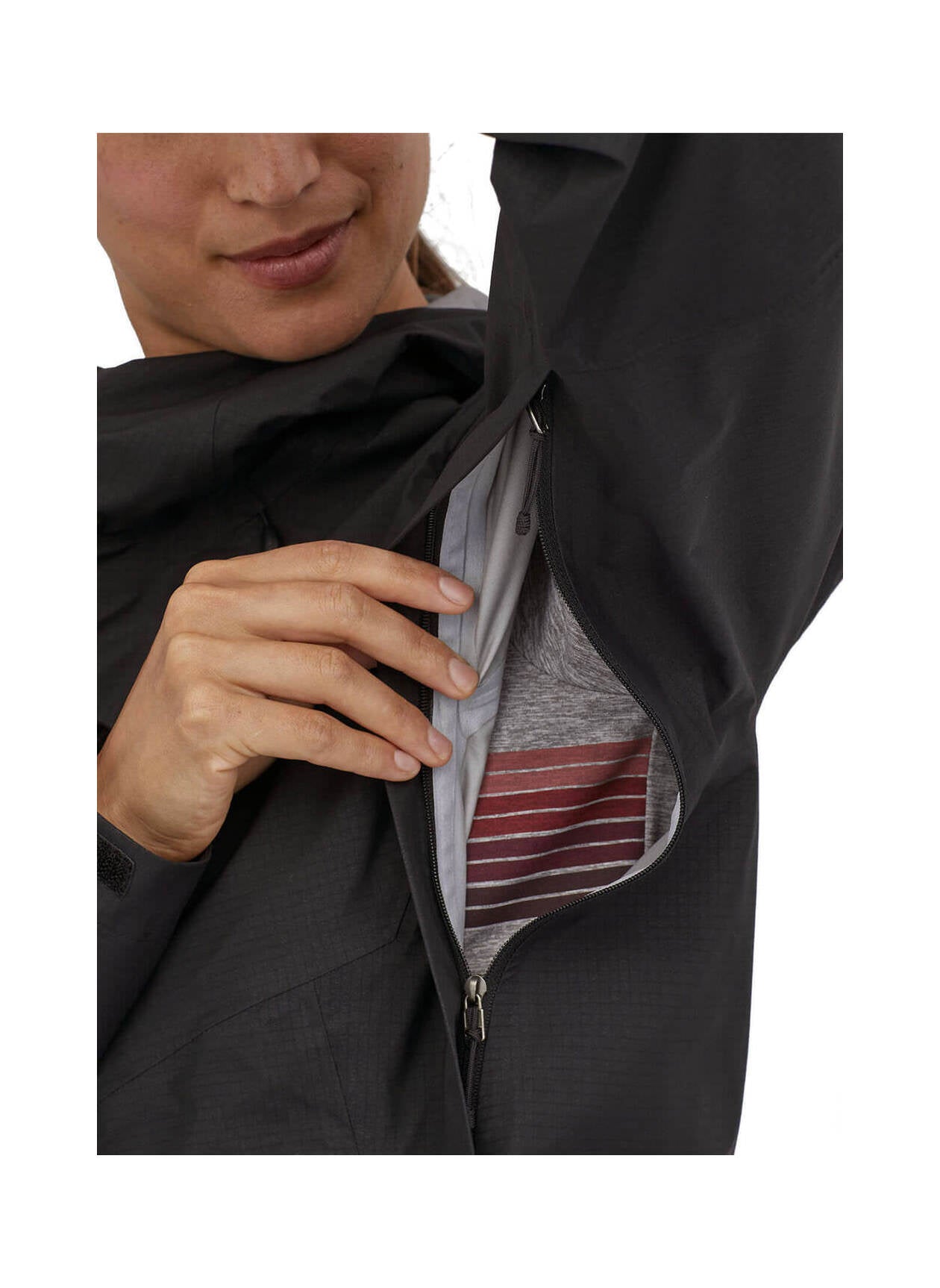 Patagonia Women's Granite Crest Rain Jacket - Black - XXS