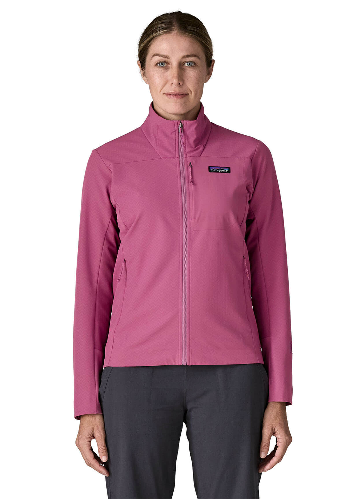 Patagonia Women's R1 CrossStrata Jacket S26 - Faded Magenta - XXS