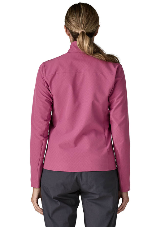 Patagonia Women's R1 CrossStrata Jacket S26 - Faded Magenta - XXS