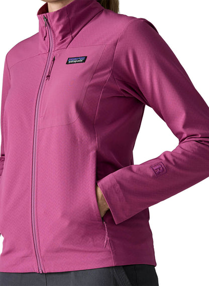 Patagonia Women's R1 CrossStrata Jacket S26 - Faded Magenta - XXS