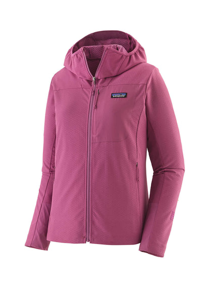 Patagonia Women's R1 CrossStrata Hoody SP26 - Black - XXS