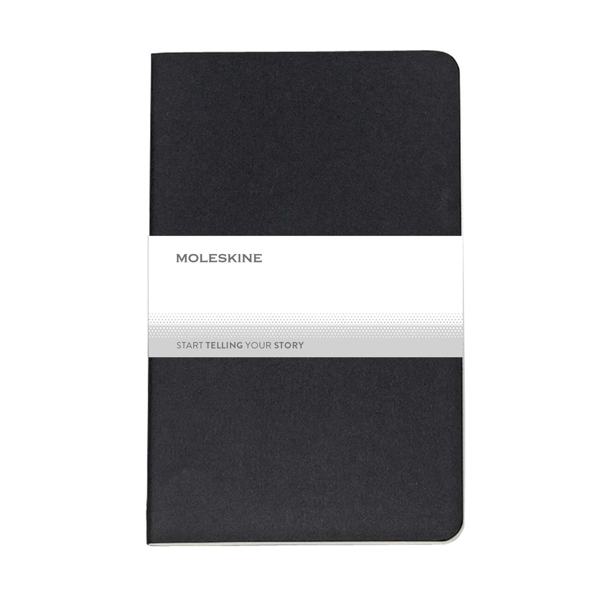 Black Moleskine® Cahier Ruled Large Journal
