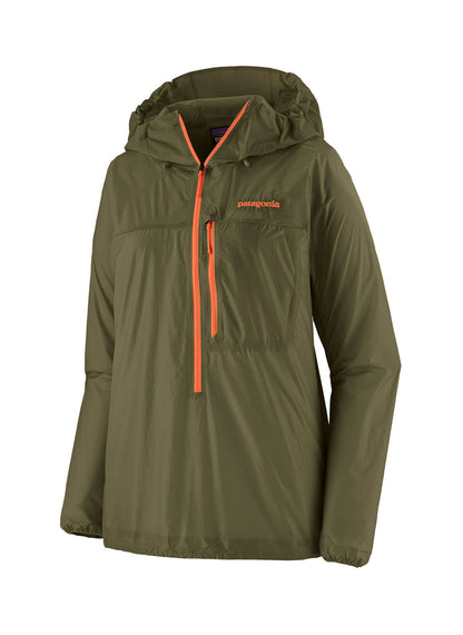 Patagonia Women's Houdini Rock Jacket - Basin Green - XS