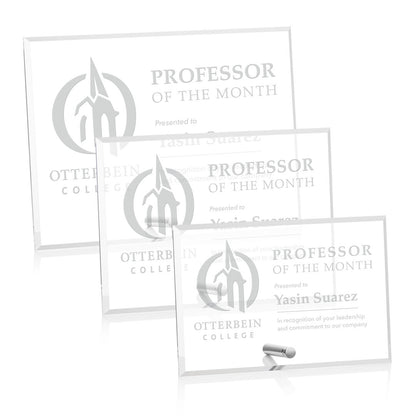 Polaris Rectangle (H) Award - Silver