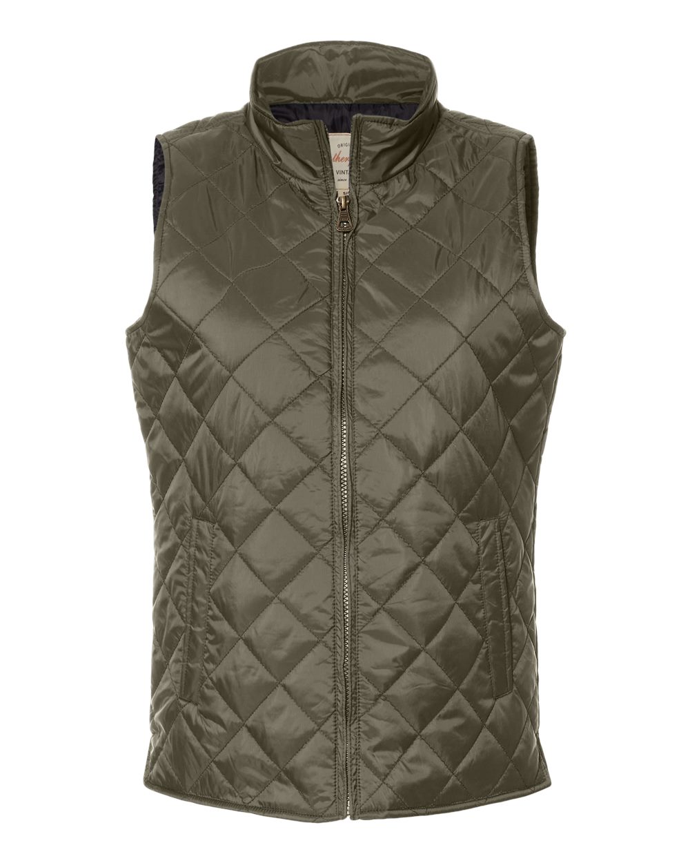 Women's Vintage Diamond Quilted Vest - W207359