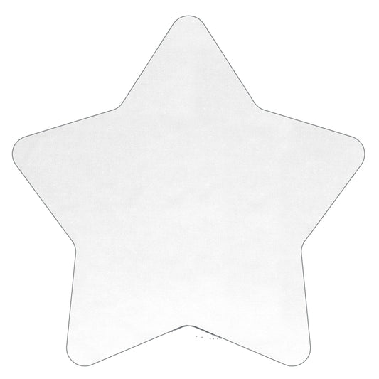 6-1/2" x 6-1/2" - "Washoe Star" Recycled RPET Full Color Import Air Ship Microfiber Cloth & Screen