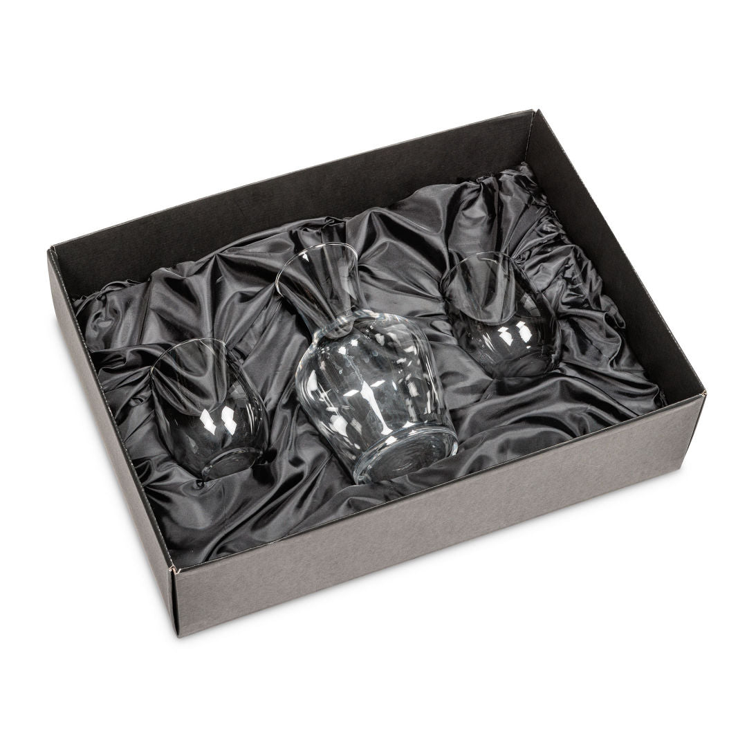 Summit Carafe & Mandelay Stemless Wine