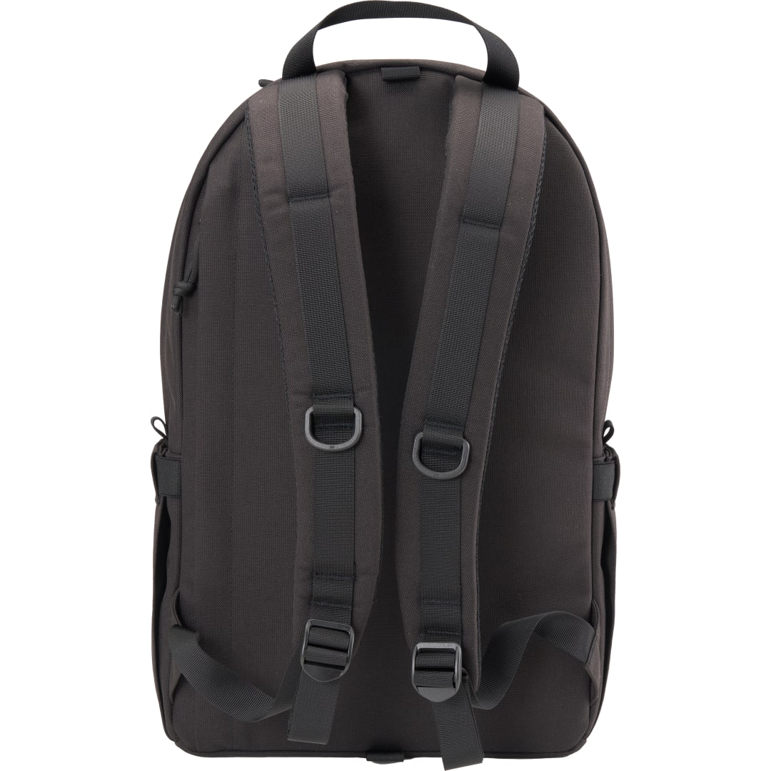Front View of Black Topo Designs Recycled Classic 15" Laptop Daypack