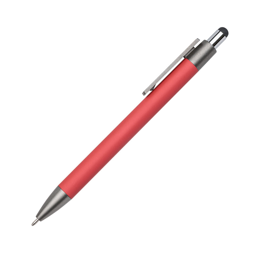 Hughes Metal Pen w/Wood Clip & Black Refill