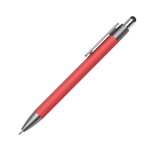 Hughes Metal Pen w/Wood Clip & Black Refill