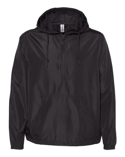 Unisex Lightweight Quarter-Zip Windbreaker Pullover Jacket - EXP54LWP