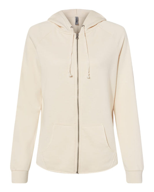 Women's California Wave Wash Full-Zip Hooded Sweatshirt - PRM2500Z