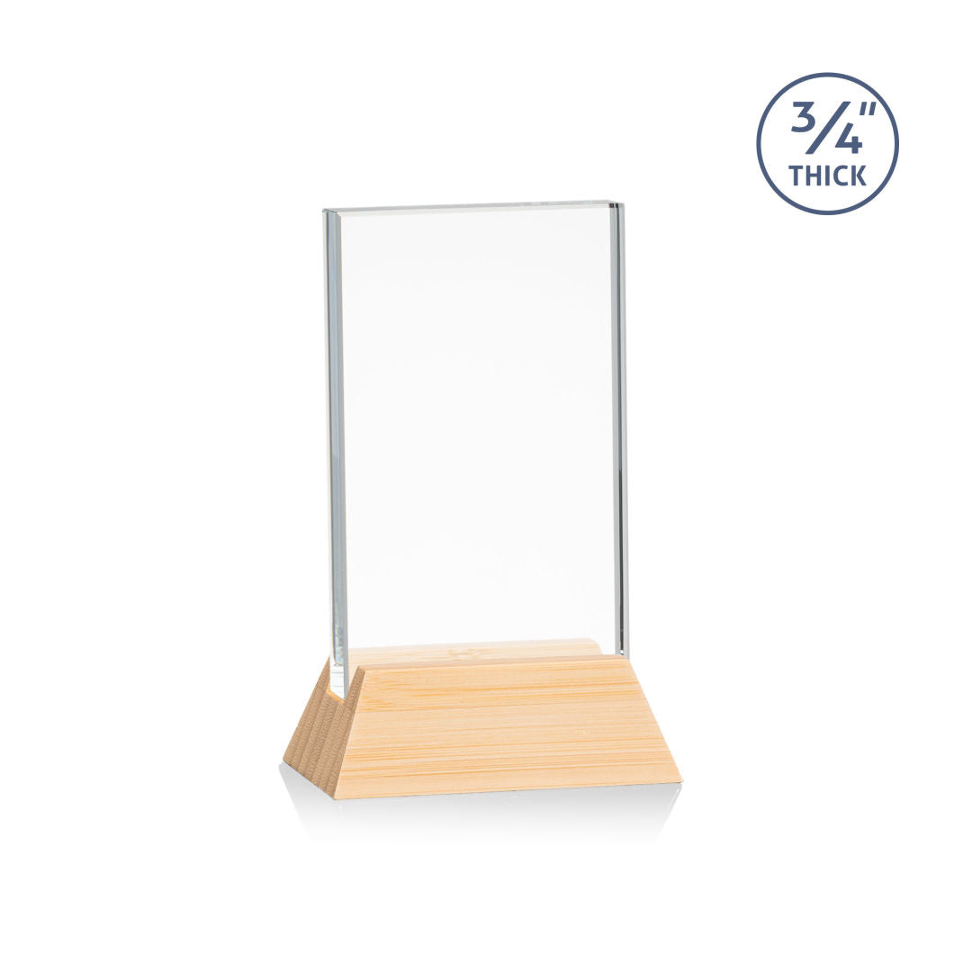Walkerton VividPrint™ Award - Starfire/Bamboo (Vert)