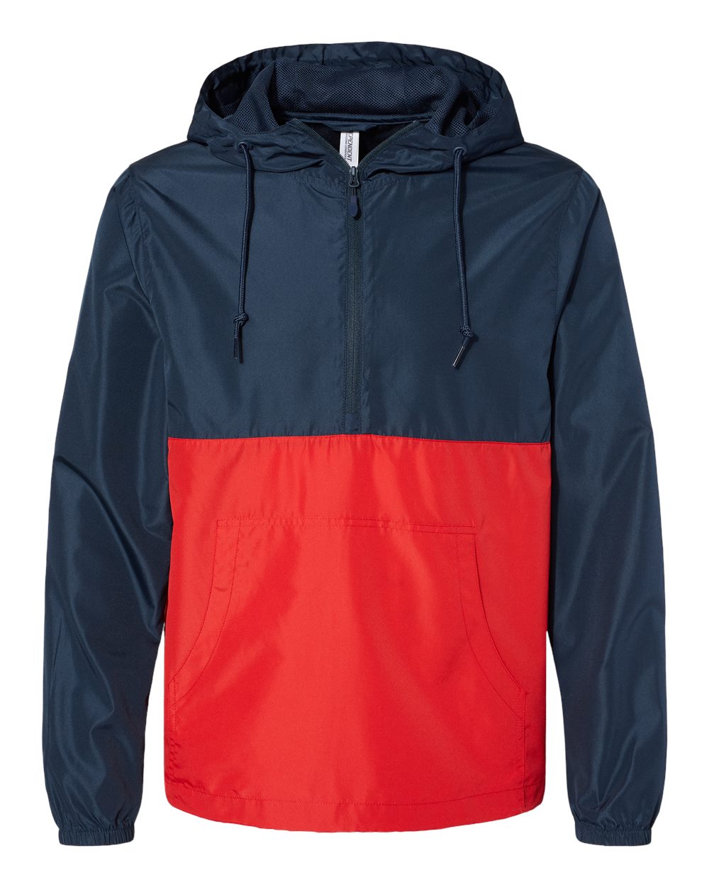 Unisex Lightweight Quarter-Zip Windbreaker Pullover Jacket - EXP54LWP