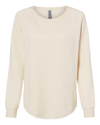 Women's California Wave Wash Crewneck Sweatshirt - PRM2000