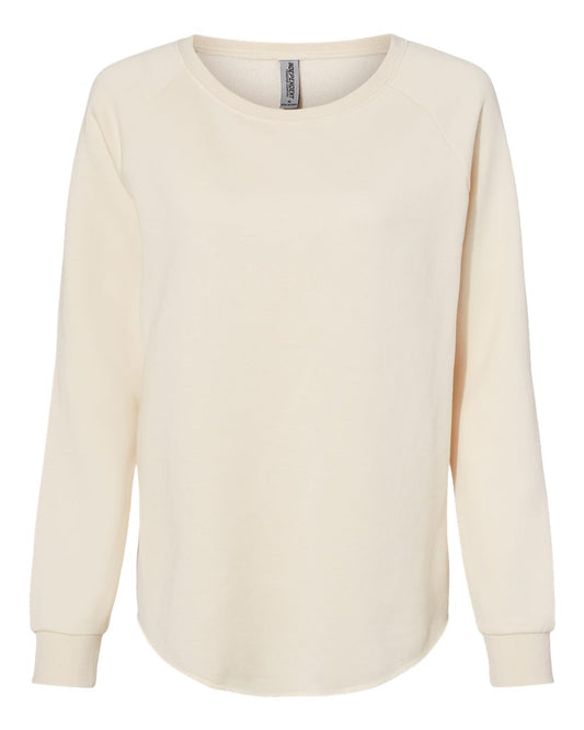 Women's California Wave Wash Crewneck Sweatshirt - PRM2000